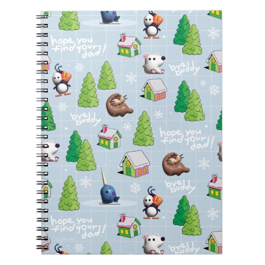 Elf the Movie | Bye Buddy Hope You Find Your Dad Notitieboek (Voorkant)