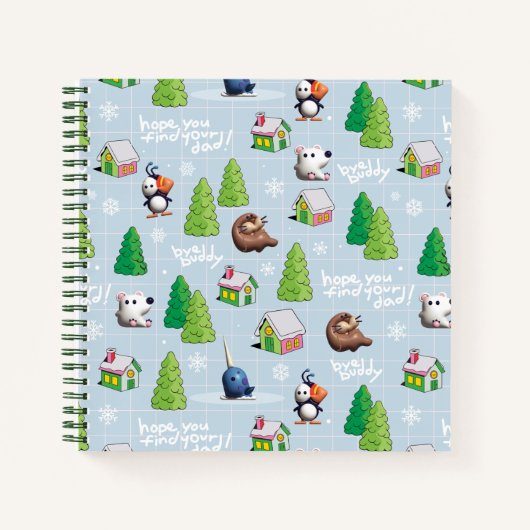 Elf the Movie | Bye Buddy Hope You Find Your Dad Notitieboek (Voorkant)