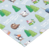 Elf the Movie | Bye Buddy Hope You Find Your Dad Tafelkleed (Gekanteld)