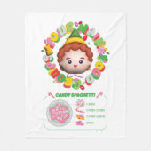 Elf the Movie | Four Main Food Groups Fleece Deken (Voorkant)