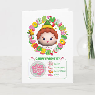 Elf the Movie   Four Main Food Groups Notitiekaartje