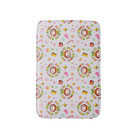 Elf the Movie | Four Main Food Groups Pattern Badmat (Voorkant Verticaal)