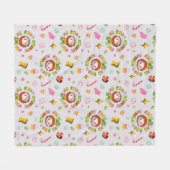 Elf the Movie | Four Main Food Groups Pattern Fleece Deken (Voorkant (Horizontaal))