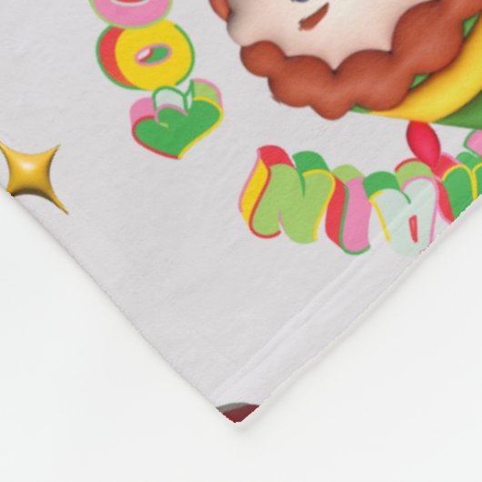 Elf the Movie | Four Main Food Groups Pattern Fleece Deken (Hoek)