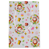 Elf the Movie | Four Main Food Groups Pattern Medium Cadeauzakje (Voorkant)