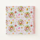 Elf the Movie | Four Main Food Groups Pattern Notitieboek (Achterkant)