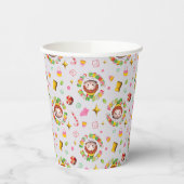 Elf the Movie | Four Main Food Groups Pattern Papieren Bekers (Links)