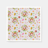 Elf the Movie | Four Main Food Groups Pattern Servet (Voorkant)