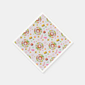 Elf the Movie | Four Main Food Groups Pattern Servet (Hoek)