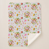 Elf the Movie | Four Main Food Groups Pattern Sherpa Deken (Voorkant)