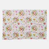 Elf the Movie | Four Main Food Groups Pattern Theedoek (Horizontaal)