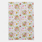 Elf the Movie | Four Main Food Groups Pattern Theedoek (Verticaal)