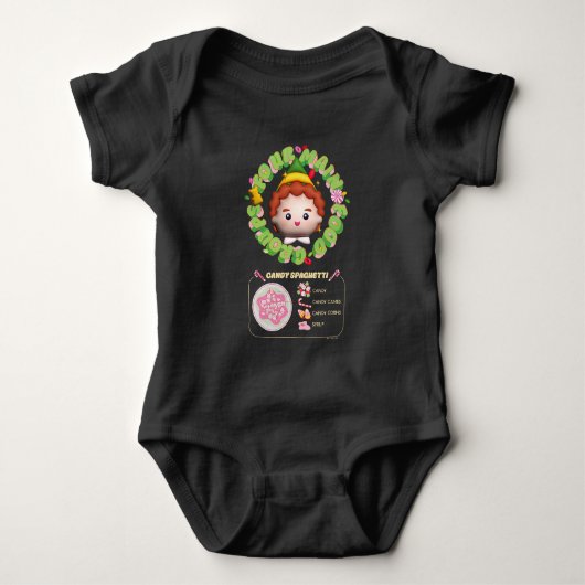 Elf the Movie | Four Main Food Groups Romper (Voorkant)
