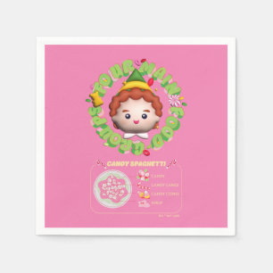 Elf the Movie   Four Main Food Groups Servet