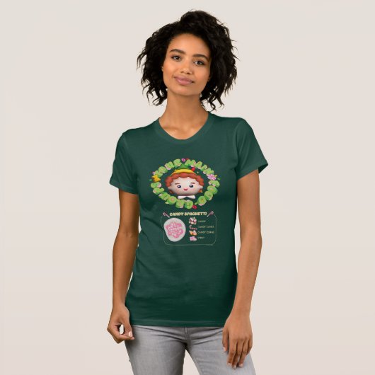 Elf the Movie | Four Main Food Groups T-shirt (Voorkant volledig)