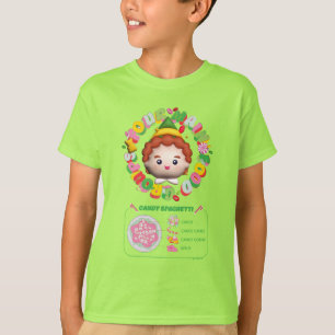 Elf the Movie   Four Main Food Groups T-shirt