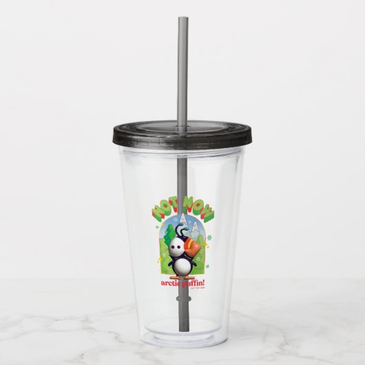 Elf the Movie | Not Now Arctic Puffin Acryl Drinkbeker (Voorkant)