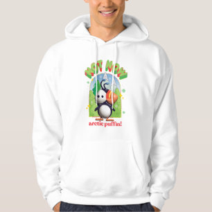 Elf the Movie Not Now Arctic Puffin Hoodie