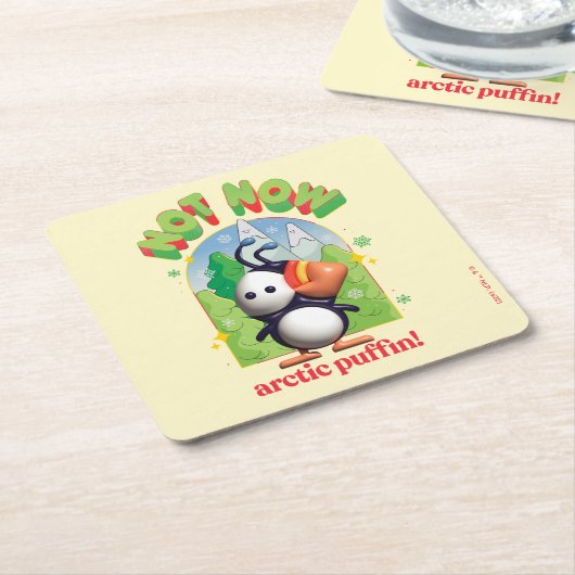 Elf the Movie | Not Now Arctic Puffin Kartonnen Onderzetters (Schuin)