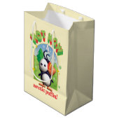 Elf the Movie | Not Now Arctic Puffin Medium Cadeauzakje (Voorkant Gekanteld)