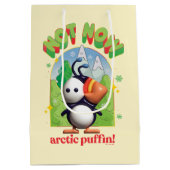 Elf the Movie | Not Now Arctic Puffin Medium Cadeauzakje (Achterkant)