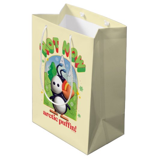 Elf the Movie | Not Now Arctic Puffin Medium Cadeauzakje (Achterkant Gekanteld)