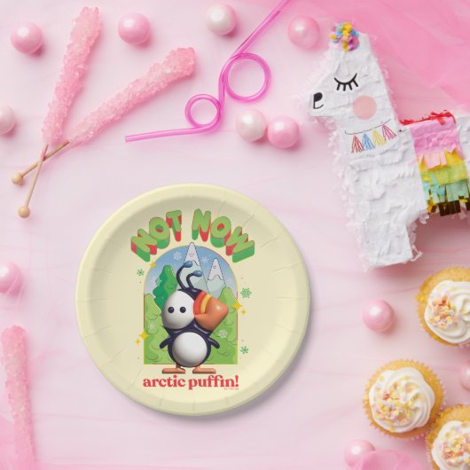 Elf the Movie | Not Now Arctic Puffin Papieren Bordje (Feest)