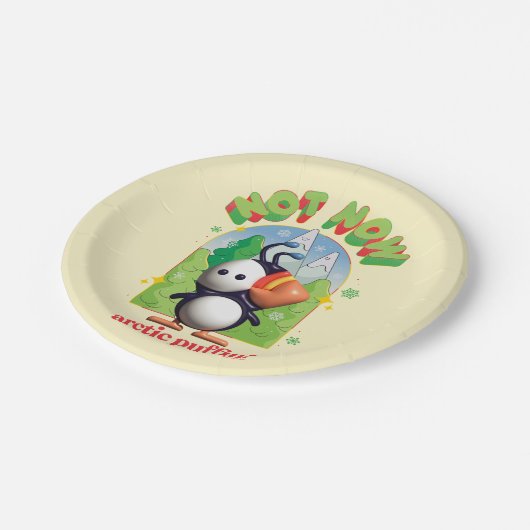 Elf the Movie | Not Now Arctic Puffin Papieren Bordje (Gekanteld)