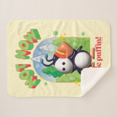 Elf the Movie | Not Now Arctic Puffin Sherpa Deken (Voorkant (horizontaal))