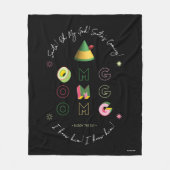 Elf the Movie | Santa OMG Fleece Deken (Voorkant)