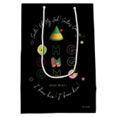 Elf the Movie | Santa OMG Medium Cadeauzakje (Achterkant)