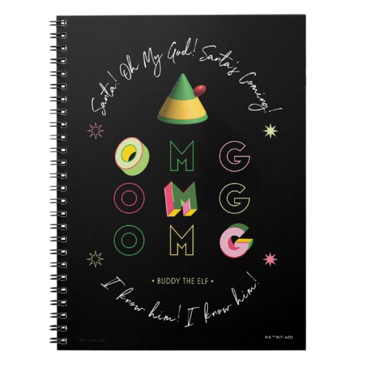 Elf the Movie | Santa OMG Notitieboek (Voorkant)