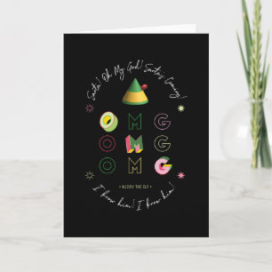 Elf the Movie   Santa OMG Notitiekaartje