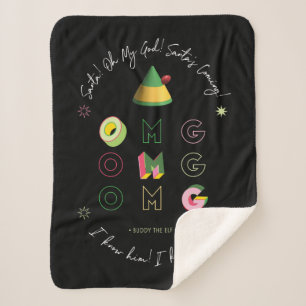 Elf the Movie   Santa OMG Sherpa Deken