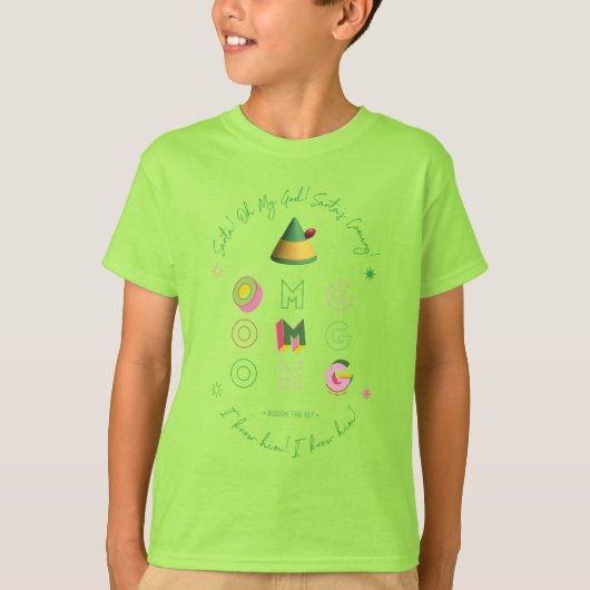 Elf the Movie | Santa OMG T-shirt (Voorkant)