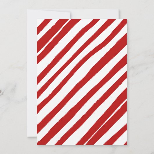 Elf thema kerstfeest kaart (Achterkant)