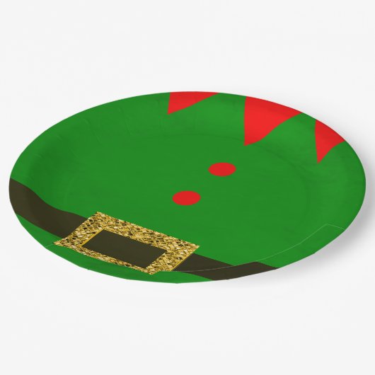 Elf Themapier Borden Papieren Bordje (Gekanteld)