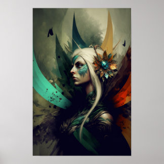 Elf Tovenares Fantasy Poster | RPG Kunst 3