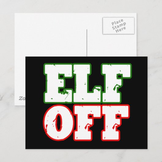 ELF UIT -.png Briefkaart (Voorkant / Achterkant)