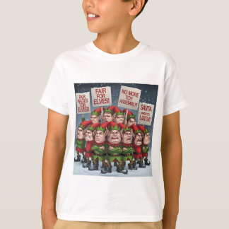 Elf Uprising: Santa's Workshop on Strike T-shirt