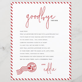 Elf Vertrekbrief Afscheid van uw Elf Note