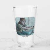 Elf Video Gamer Boss Fight Fantasy Drink Glass Glas (Voorkant)