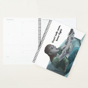 Elf Video Gamer Boss Fight Planner