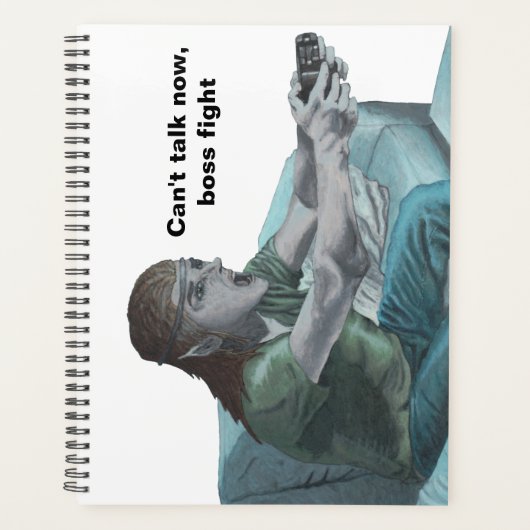 Elf Video Gamer Boss Fight Planner (Voorkant)