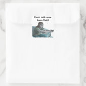 Elf Video Gamer Game Player Fantasy Art Stickers (Tas)