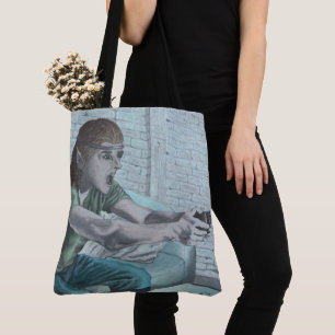 ELF Video Gamer Graphic Canvas tas