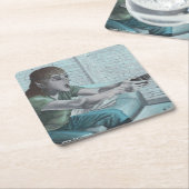 Elf Video Gamer Spelen Spel Fantasy Paper Onderzet Kartonnen Onderzetters (Schuin)