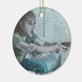 Elf Video Speler Fantasy Art Ornament (Links)