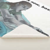 Elf Video Speler Fantasy Art Sherpa Deken (3/4)