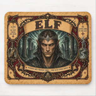 Elf, Vintage Circus Monster Muismat